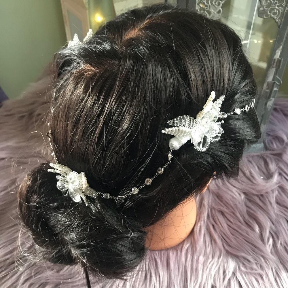 Comb Crystal Headpiece